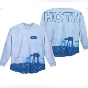 Disney Parks Star Wars Planet Hoth AT-AT‎ Spirit Jersey Shirt Pullover Size XS